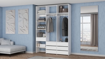 Стеллаж для одежды Мирта 52 BMS