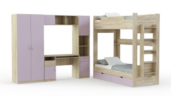 Детская мебель Лотос 8д BMS для девочек