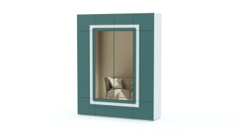 Распашной шкаф Стайл Люкс 19 BMS по индивидуальному заказу