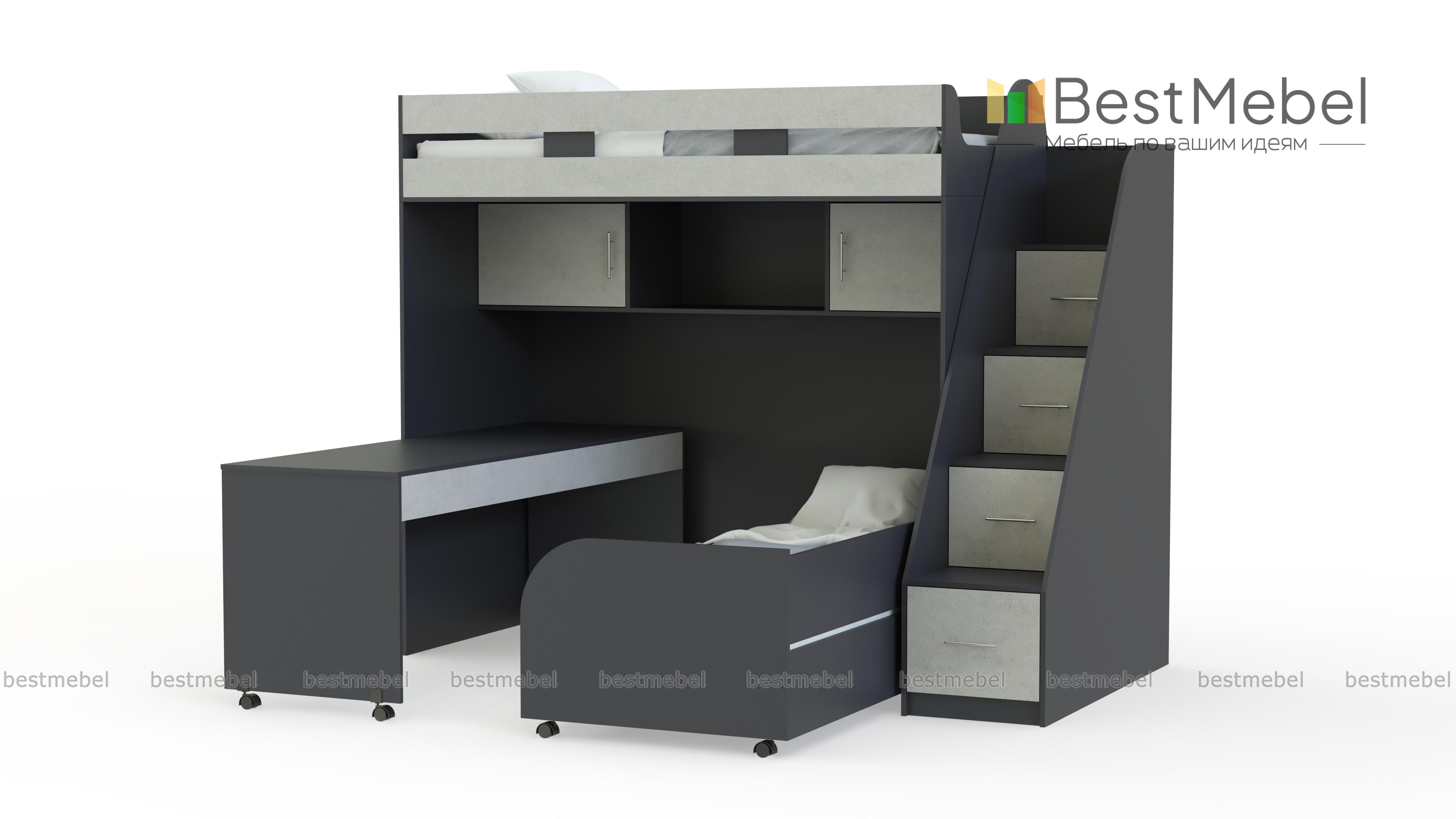 Детская кровать Минима КД-136 BMS - Фото