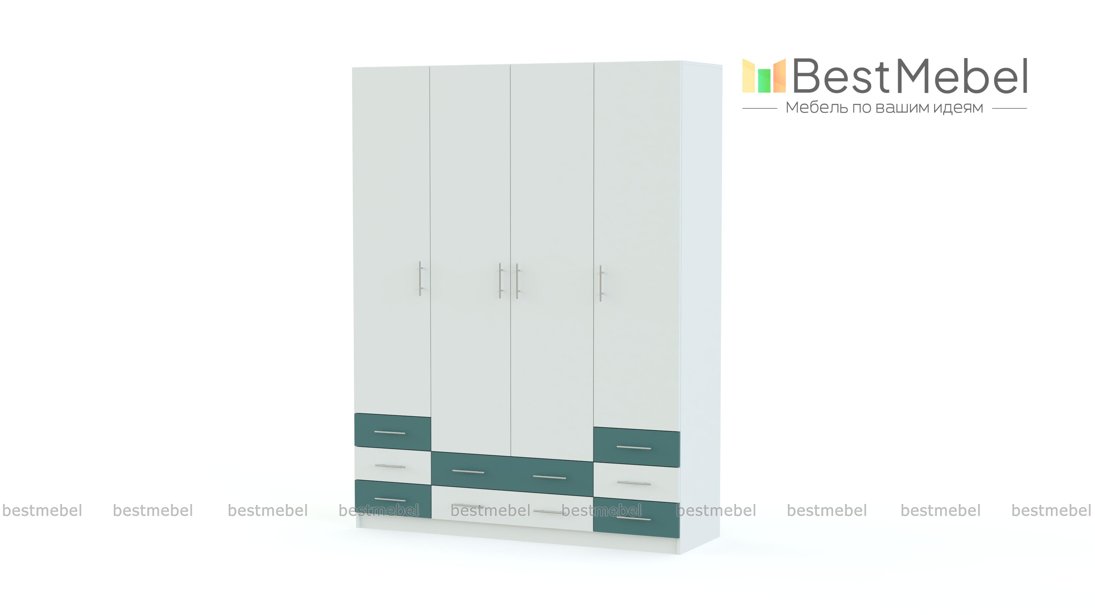 Распашной шкаф Гамма 18 BMS - Фото