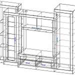 Схема сборки Стенка Верона 1.10 BMS