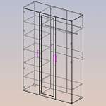 Схема сборки Шкаф Кристалл К101 BMS