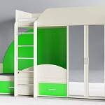 Детская кровать со шкафом Мартин 4 BMS - Фото 10