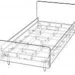 Схема сборки Кровать Лайт 14 BMS