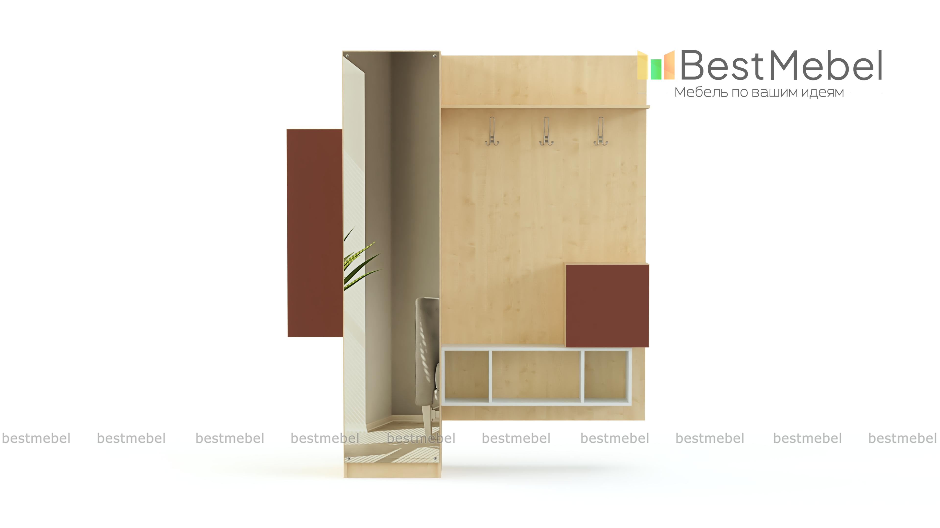 Прихожая Арт 1119 BMS - Фото