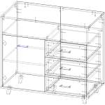 Схема сборки Тумба Династия 20 BMS