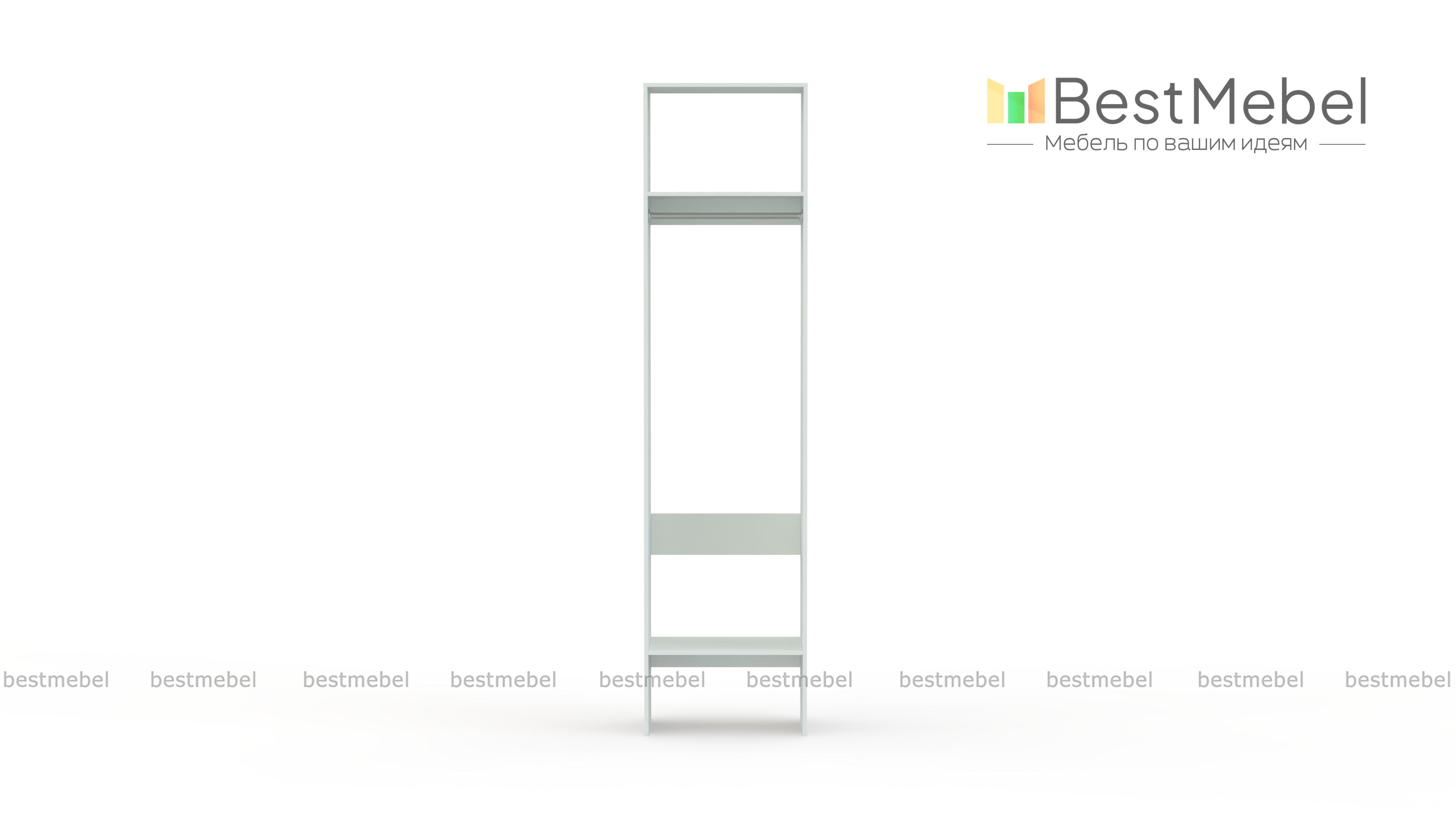 Стеллаж для одежды Мирта 28 BMS - Фото