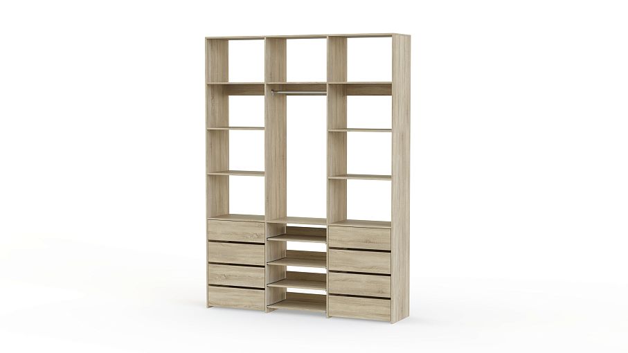 Стеллаж для одежды Мирта 96 BMS - Фото