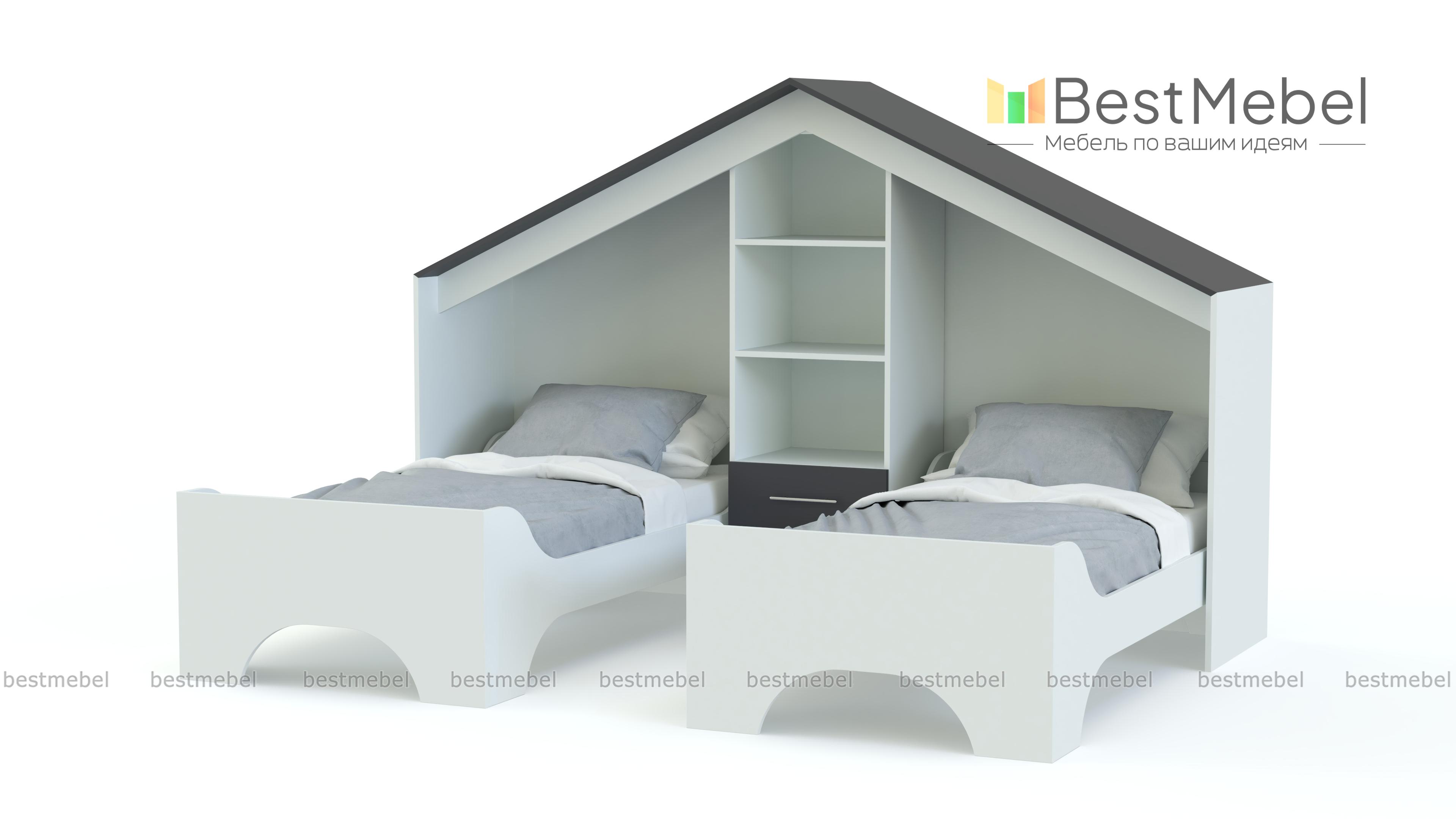 Кровать-домик Марс 11.2 BMS - Фото