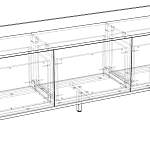 Схема сборки Тумба под ТВ Николь 13 BMS
