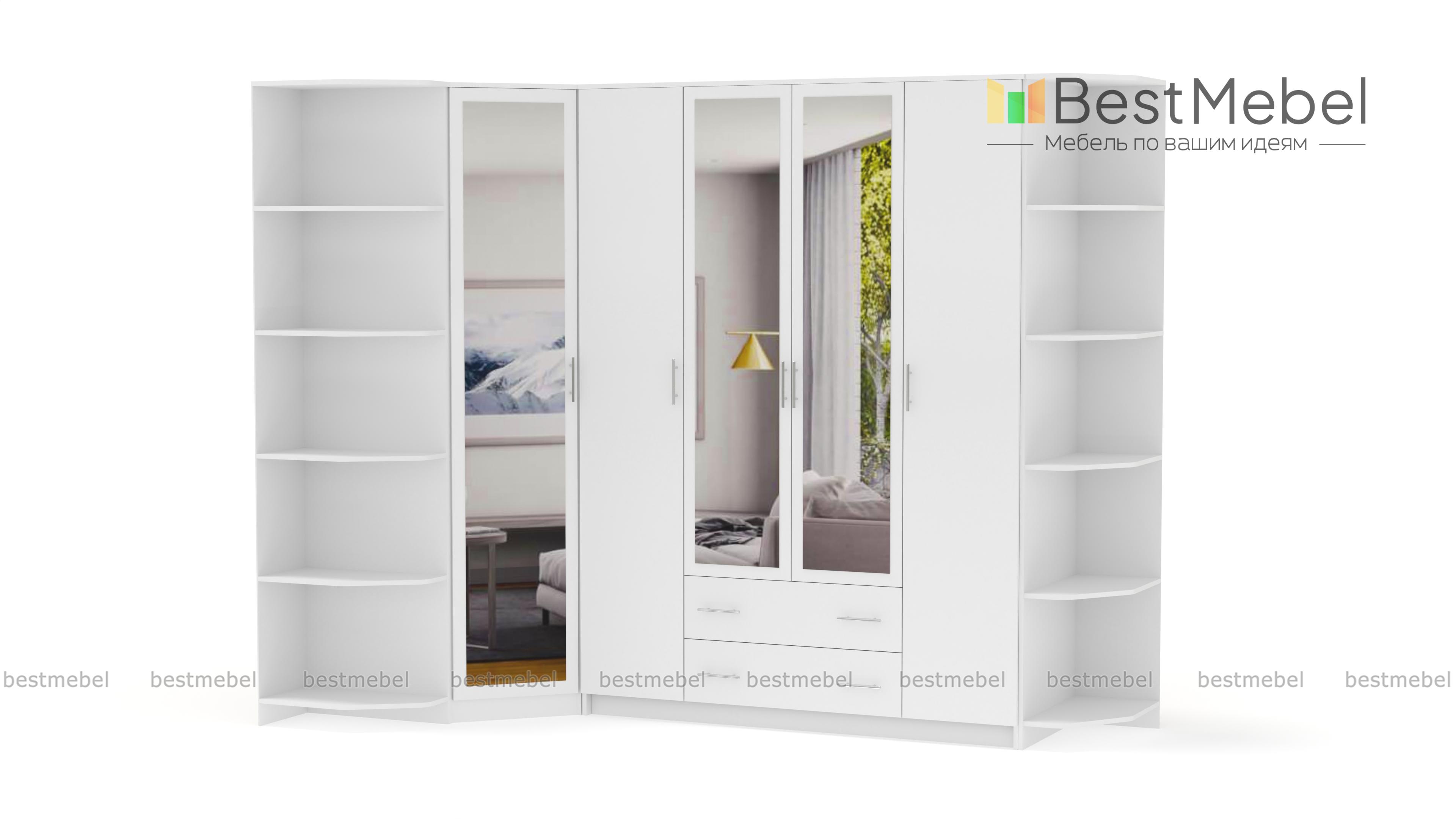 Распашной шкаф набор шкафов НКМ-1 BMS - Фото