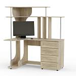 Компьютерный угловой стол Вулкан BMS - Фото 4