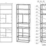 Схема сборки Стеллаж Иллинойс 2 BMS