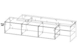 ЭСКИЗ Тумба под тв Бельграно  (1976х460х460)