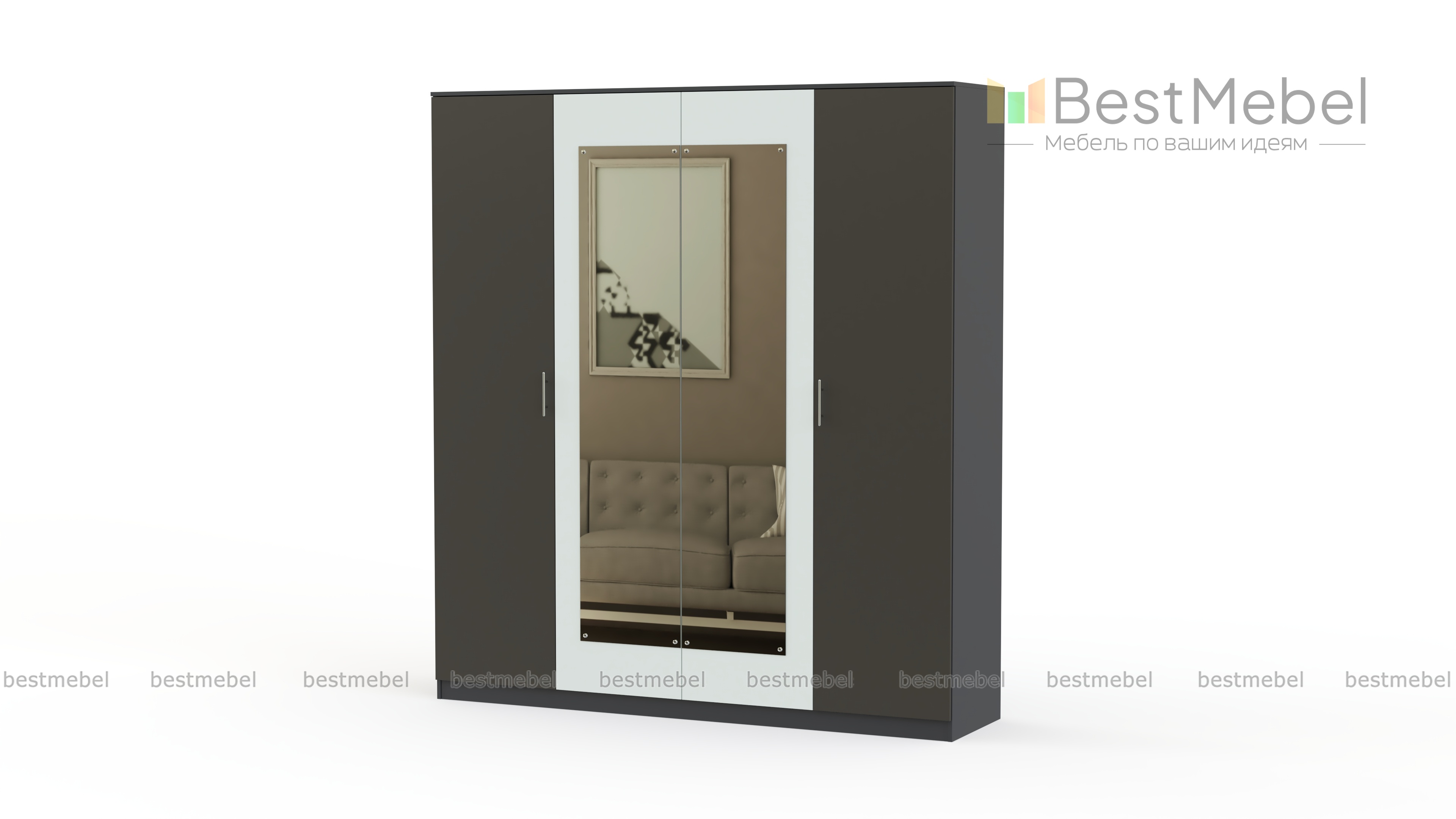 Распашной шкаф Варна 1 BMS