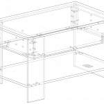 Схема сборки Журнальный столик Forte 12 BMS