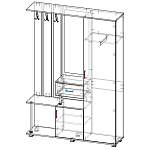 Прихожая ПМ-13 BMS