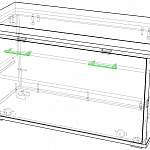 Схема сборки Тумба для обуви Орландо-1 BMS