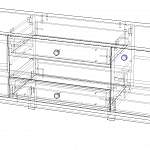 Чертеж ТВ тумба NVAA15 BMS