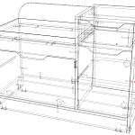Тумба для обуви Компанит ТО 12 BMS