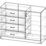 Комод Елисей 120 BMS