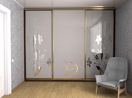 Шкаф № P-036 BMS(Белье - Платье - Белье (3)) (2500х2400х650)