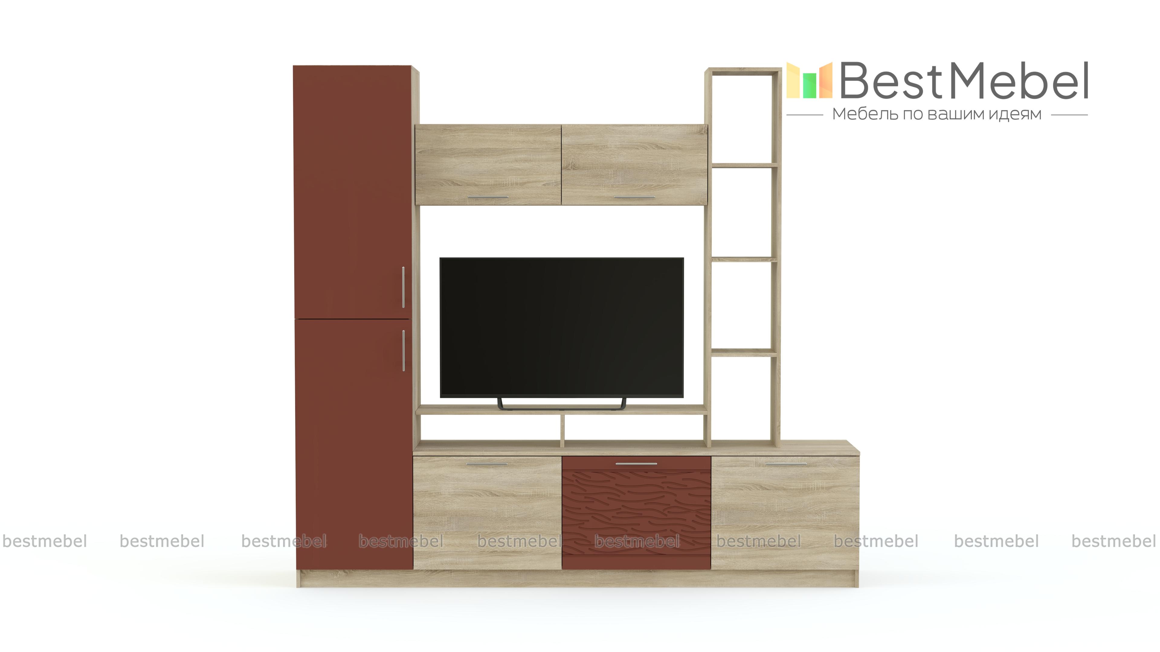 Стенка Вельвет 3 BMS - Фото