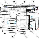 Чертеж Комод Лотос-02.16 BMS