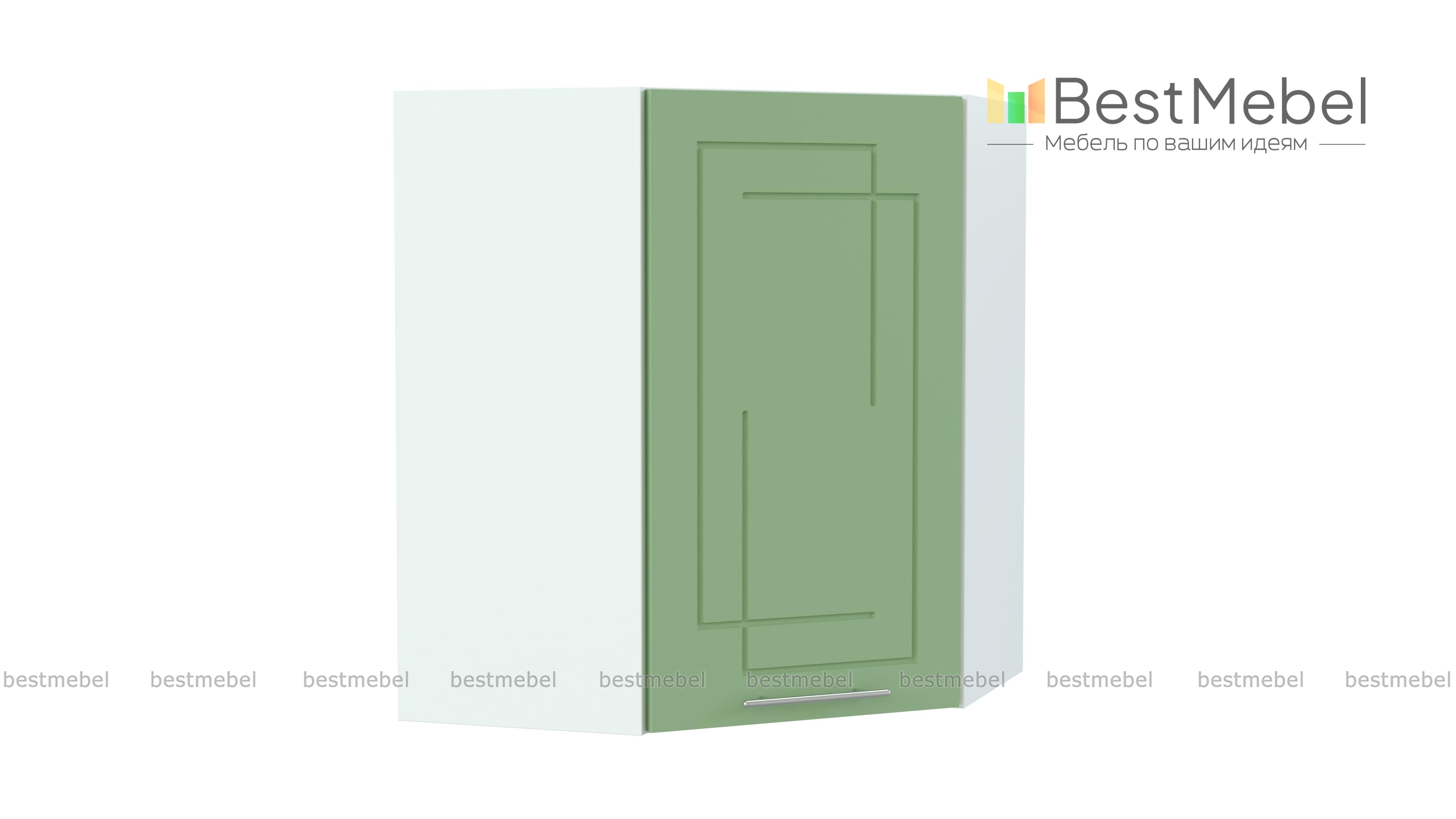 Шкаф верхний угловой Мега BMS - Фото