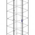Схема сборки Шкаф угловой 30Р Ника Люкс BMS