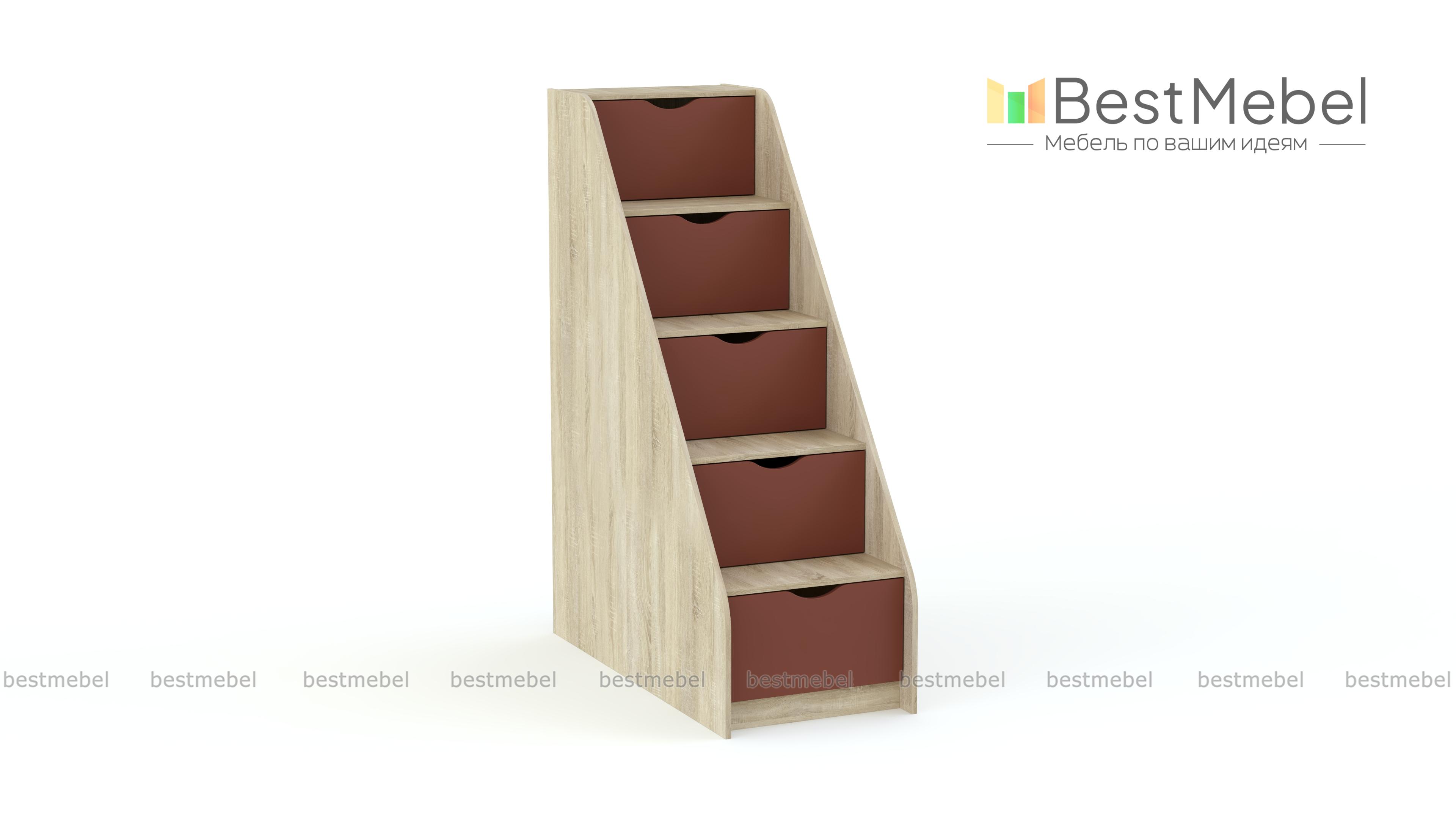 Лестница для кровати Флора BMS - Фото