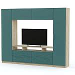 Стенка-горка Вельвет 8 Глянец BMS - Фото 5