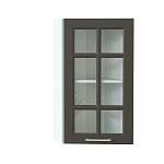 Шкаф верхний торцевой остекленный Европа BMS - Фото 5