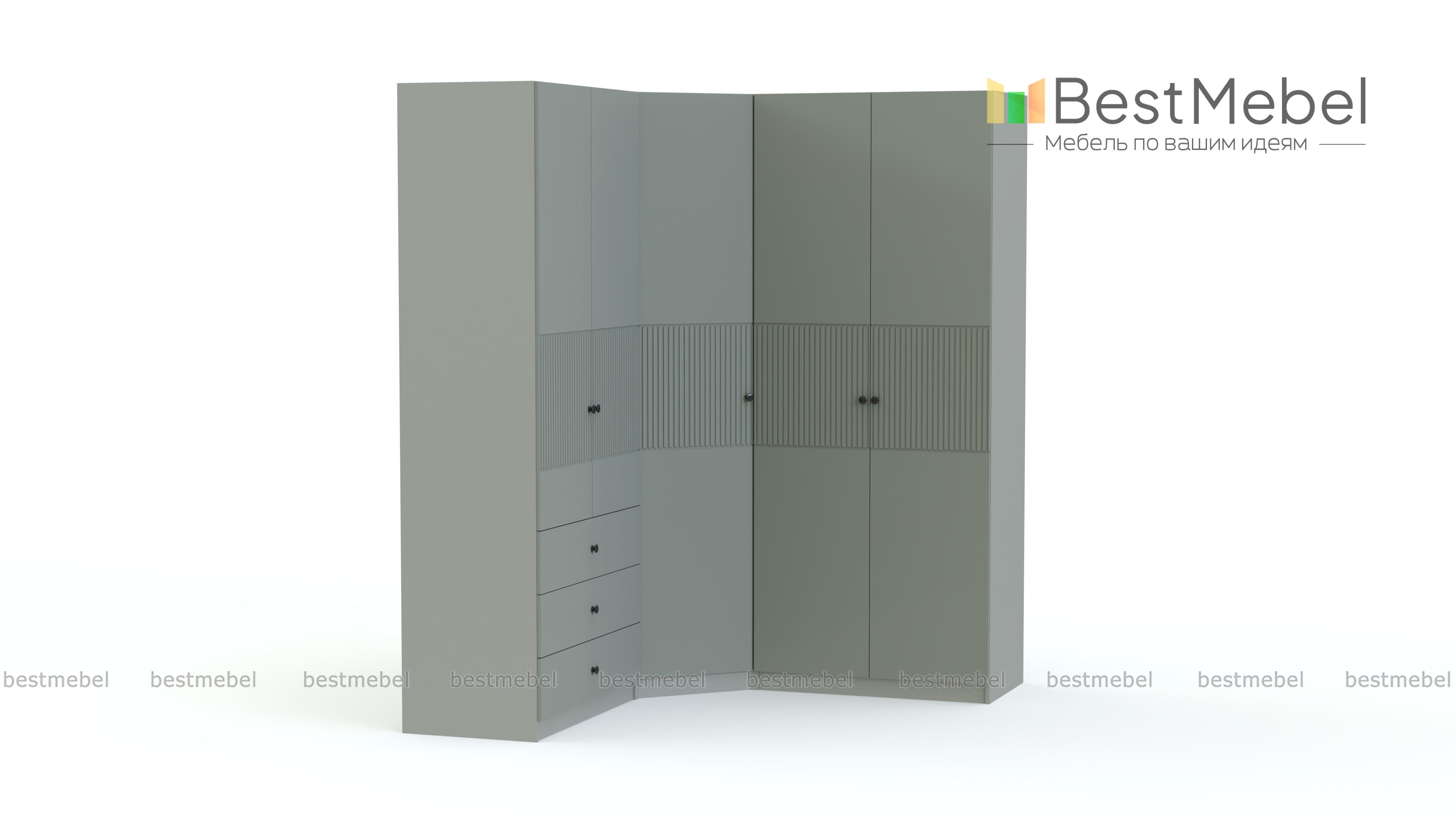 Шкаф угловой Ланс 28 BMS - Фото