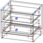 Схема сборки Тумба прикроватная Рома BMS