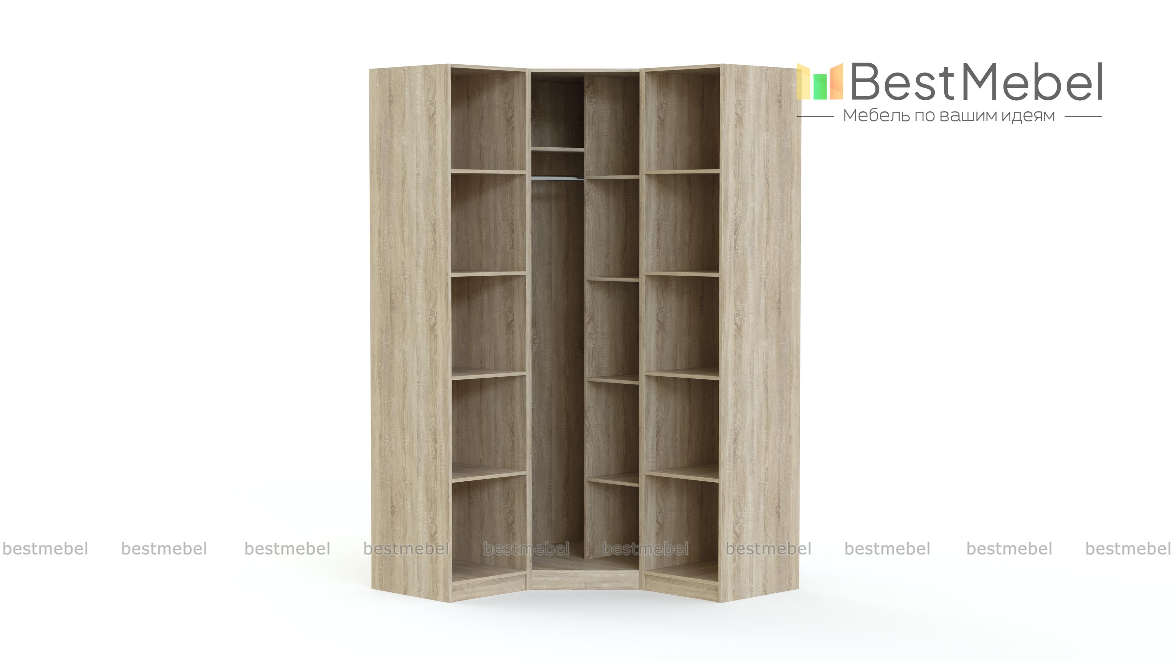Шкаф угловой Клэр 31 BMS - Фото