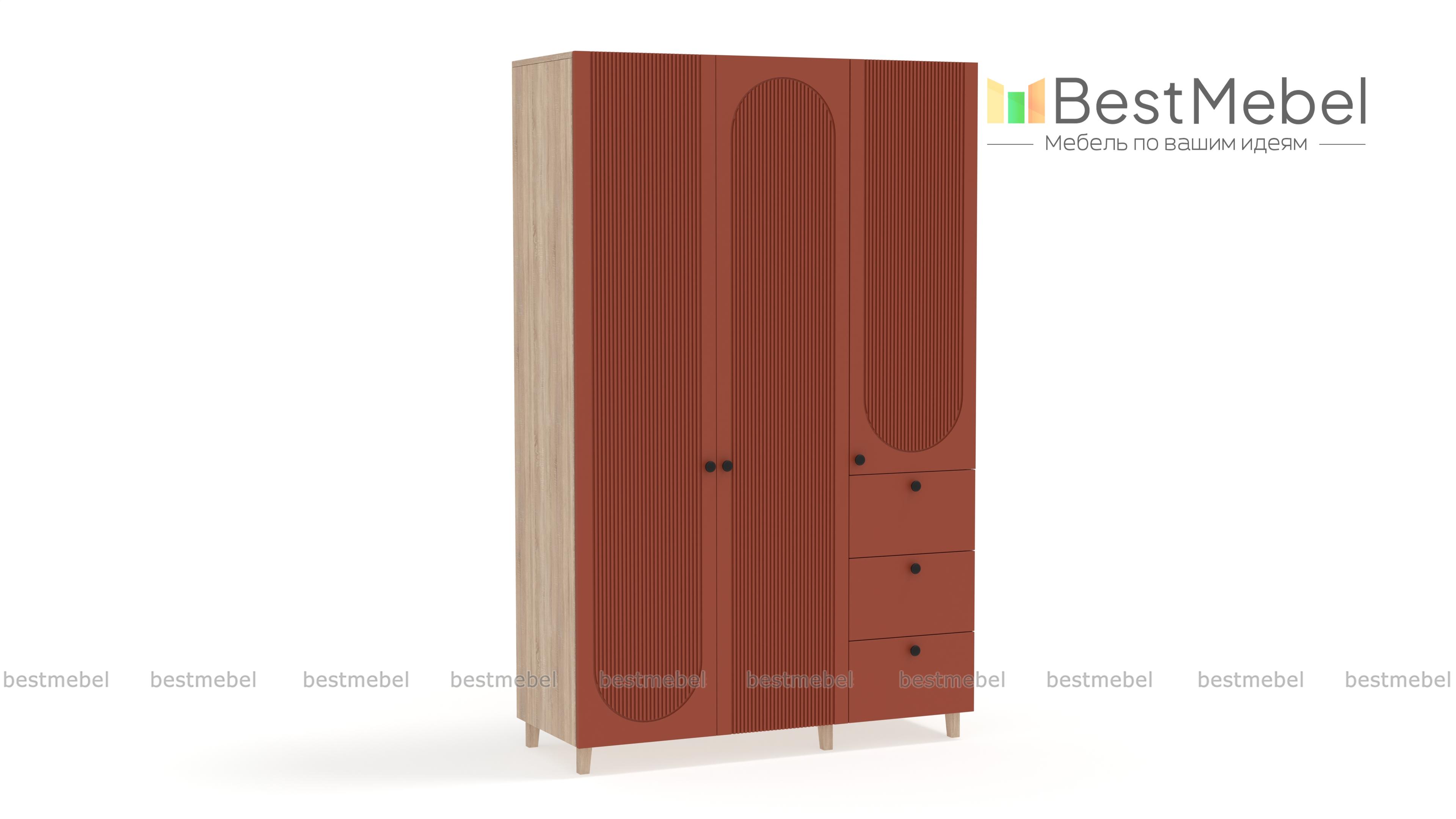 Шкаф распашной Рене 24 BMS - Фото